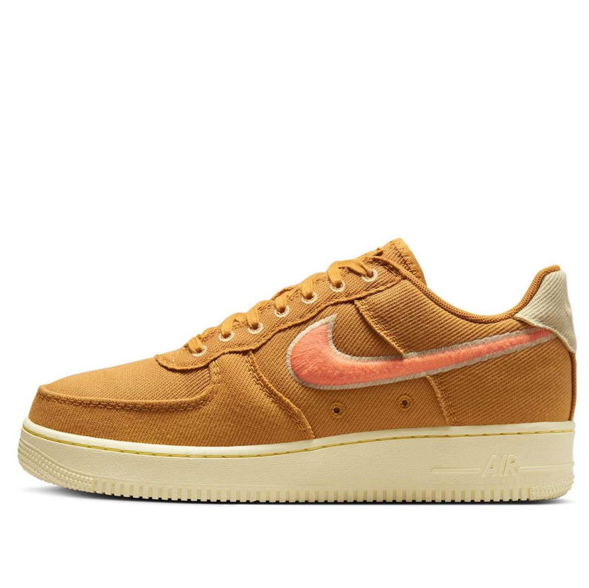 Superge in čevlji Nike Air Force 1 Low Canvas 'Wheat' Oranžna | HV1204-700