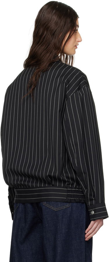 Bomber jakna Carhartt WIP Carhartt WIP Seaton Pinstripe Jacket Črna | I034449 2MBXX, 2