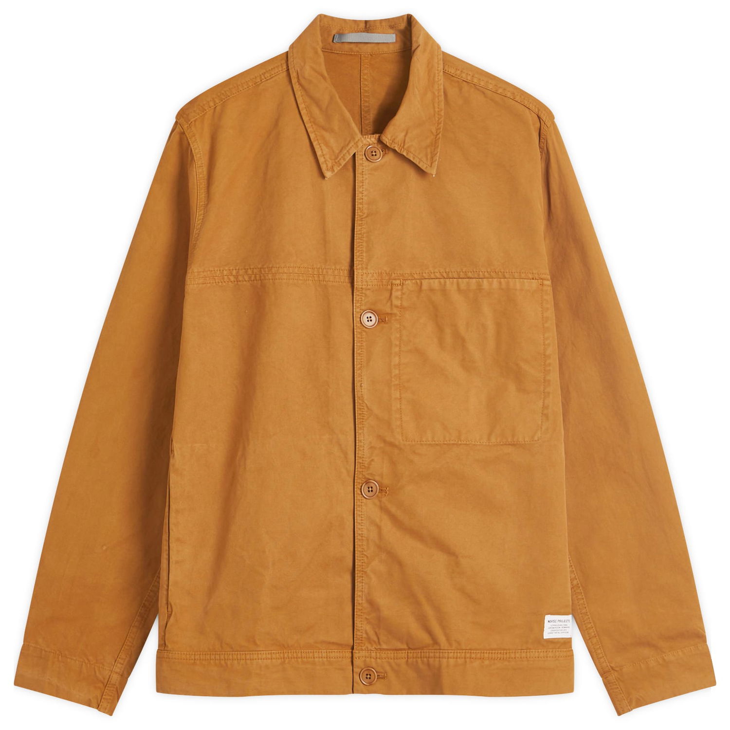 Jakna NORSE PROJECTS Norse Projects Marcus Canvas Overshirt Oranžna | N40-0821-2066, 0