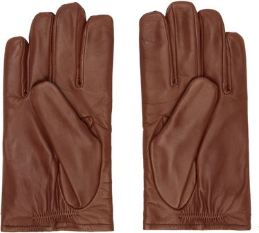 Rokavice OUR LEGACY OUR LEGACY Piped Seam Leather Gloves Rjava | A4258HA, 1