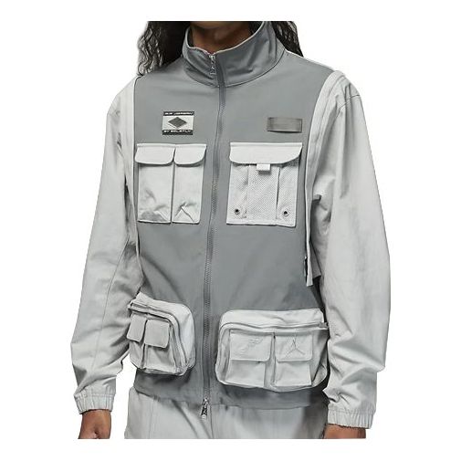 Telovnik Jordan Solefly Collaboration Utility Vest Siva | DV7516-077