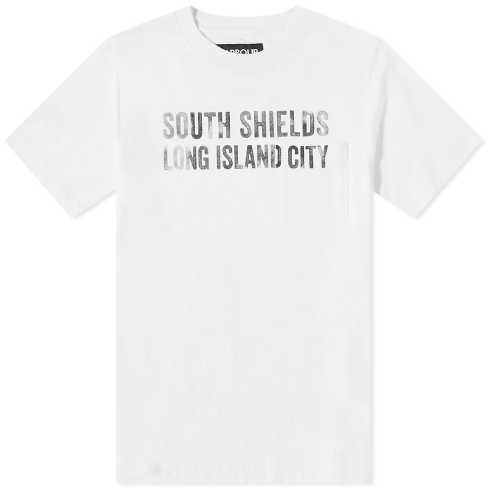 Majica Barbour International x Engineered Garments x Tee Bela | MTS0889WH11, 0