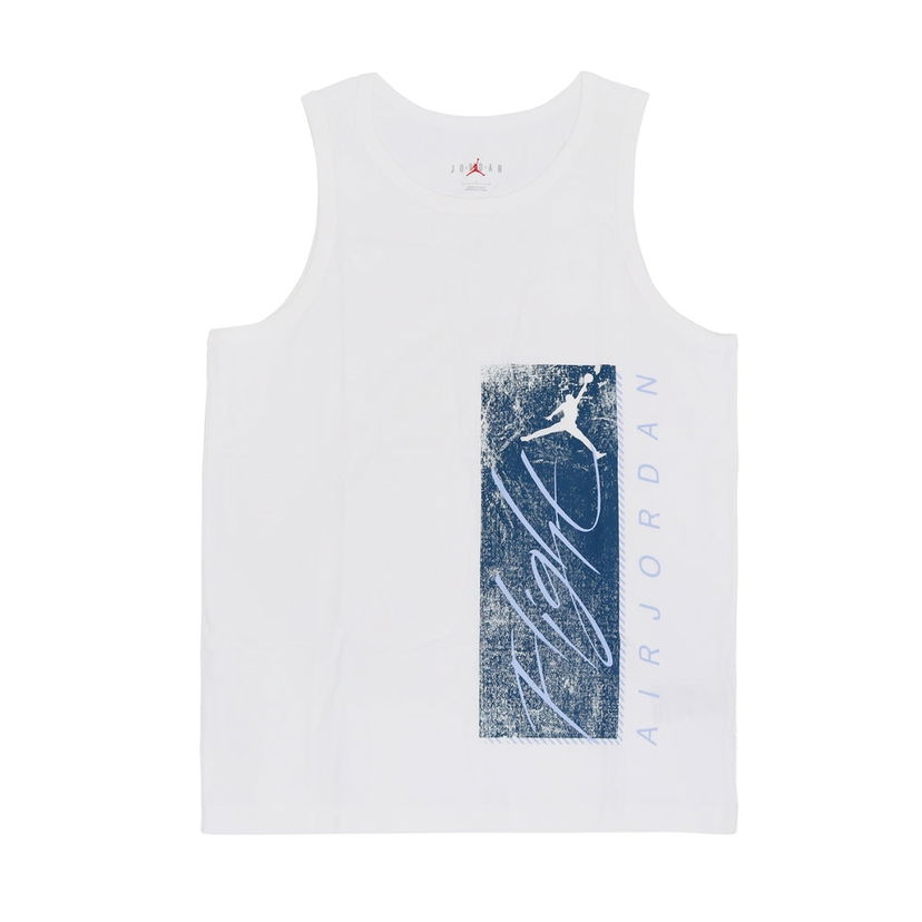 Majica brez rokavov Jordan Jordan Essentials Graphic Tank Bela | FJ2084-100
