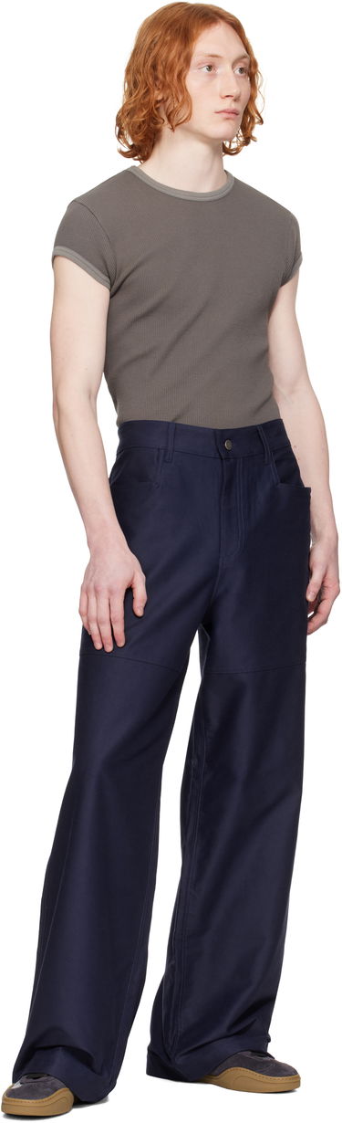 Hlače Serapis Serapis Wide Sailor Trousers Mornarica | SS25_WP_1, 3