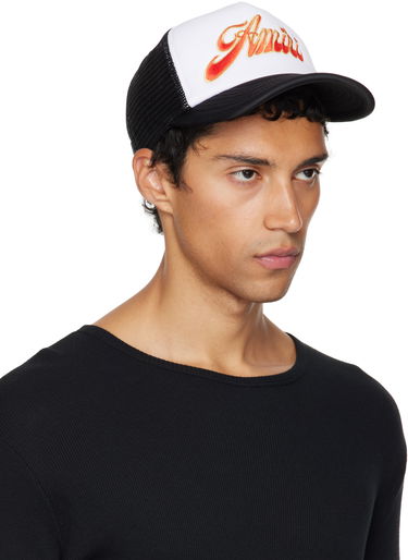 Kapa AMIRI AMIRI Groovy Trucker Cap Črna | AMHATR1041, 1