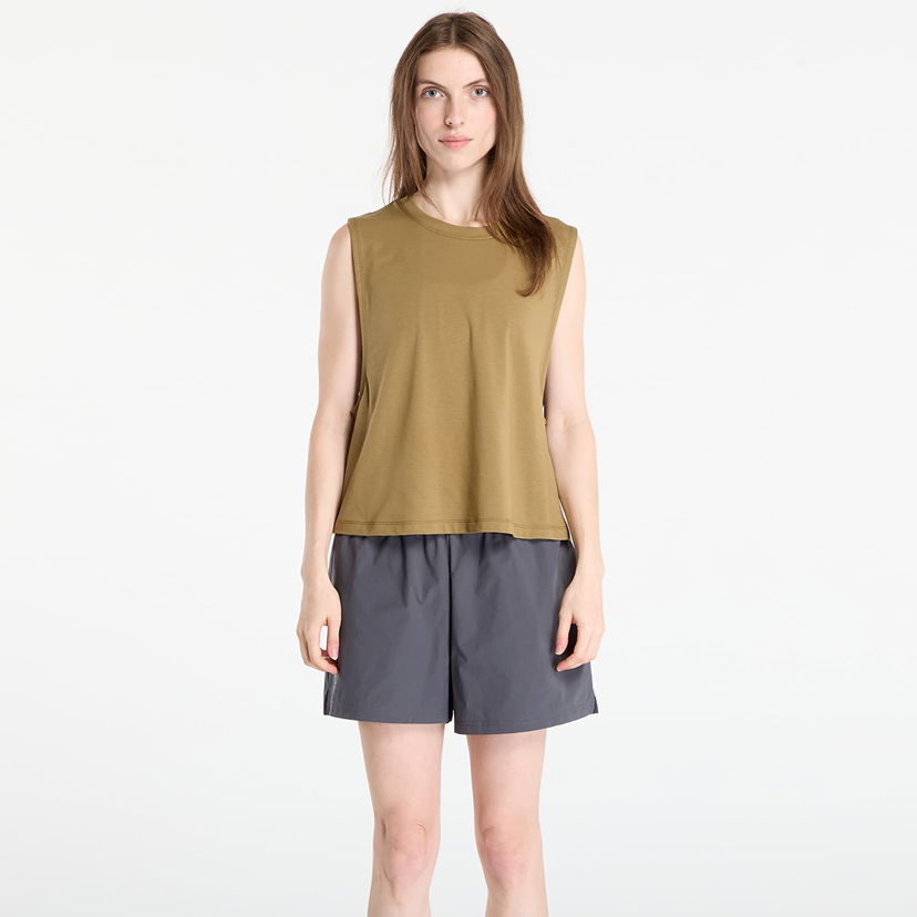 Krop-top On Running On Focus Crop Tank Top Zelena | 1WF10423850