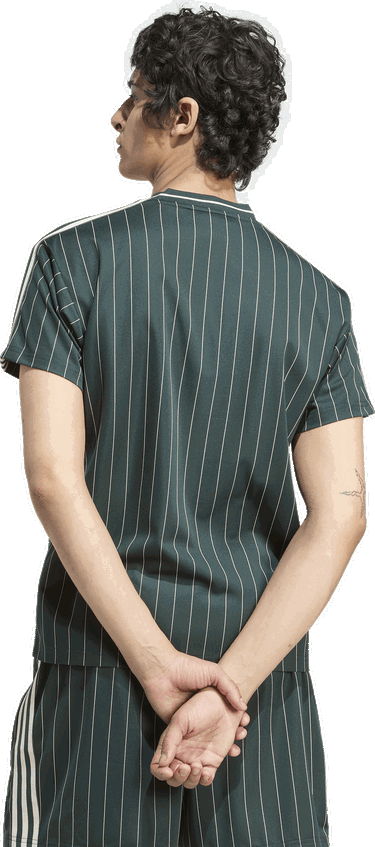 Dres adidas Originals Juventus Icon Striped T-Shirt Zelena | JM9451, 2