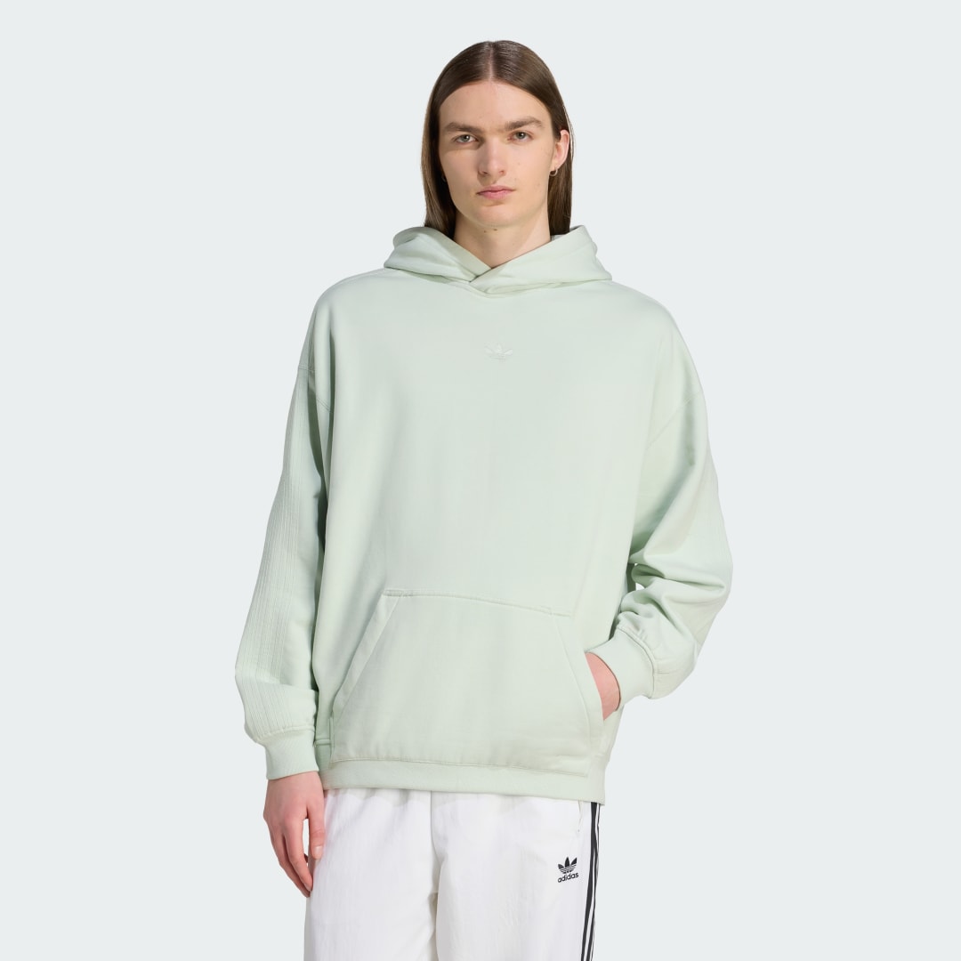 Pulover adidas Performance Premium Essentials Hoodie Zelena | JW1035, 0