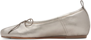Obleke Simone Rocha Simone Rocha Classic Pleated Ballerina Flats Kovinski | RMP23 0797, 2