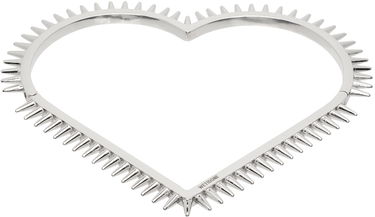 Ogrlica We11done We11done Heart Spike Bracelet Kovinski | WD-AJ1-23-531-U-SV, 0