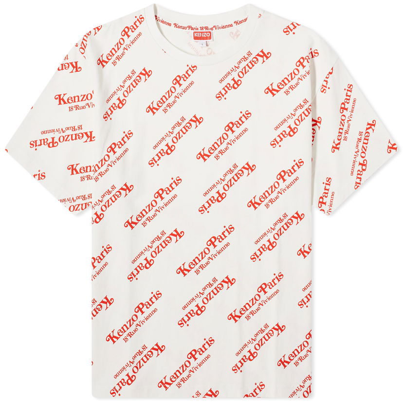 Majica KENZO Verdy x Oversize Tee Bela | FE58TS0044SY-02