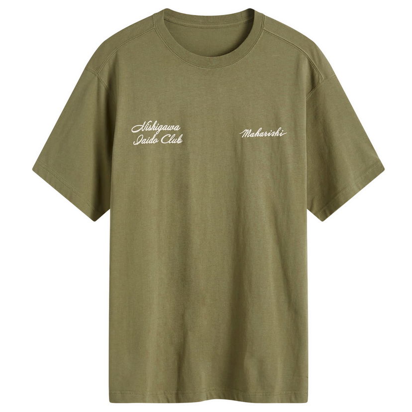 Majica Maharishi Kamon Graphic T-Shirt Zelena | 1101-OLV