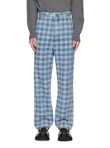 Kavbojke AMI Alex Jeans Mornarica | HTR102.DE0010