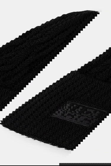 Beanie Napapijri Napapijri NF-Tires Wool Blend Beanie Črna | NP0A88YX9411, 2