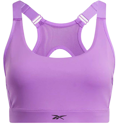 Modrček Reebok Reebok Lux High Impact Bra Lila | 100205596, 3