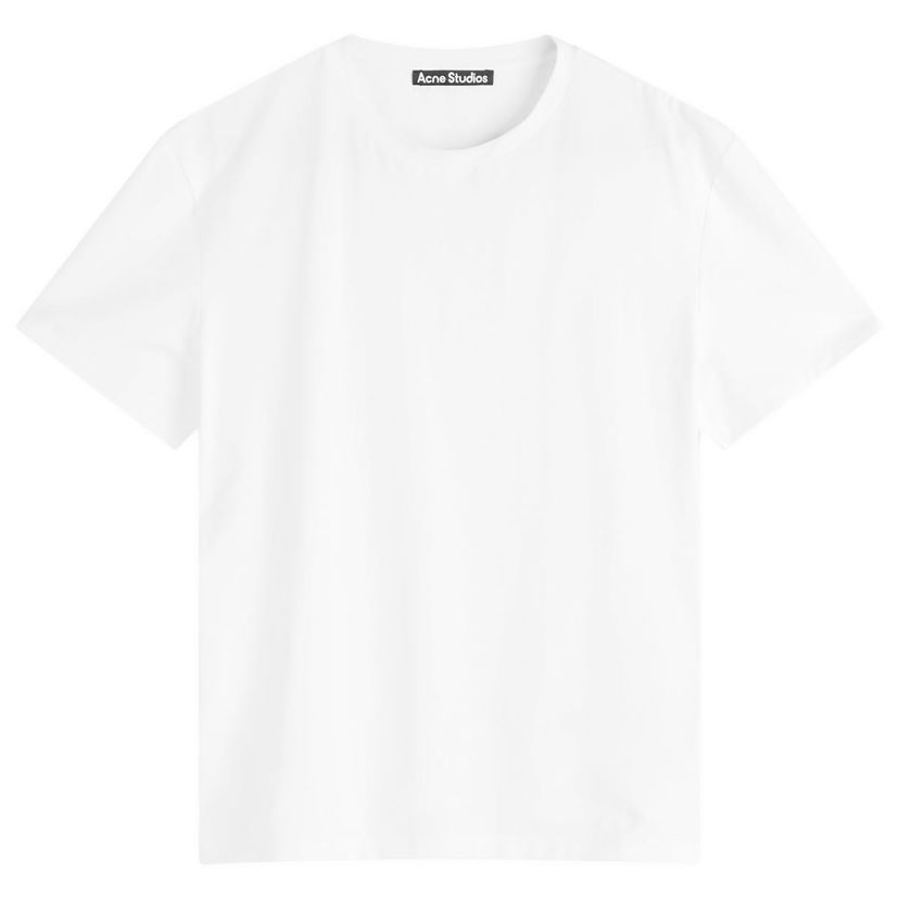 Majica Acne Studios Eram U Face T-Shirt, Size Large Bela | CL0309-183
