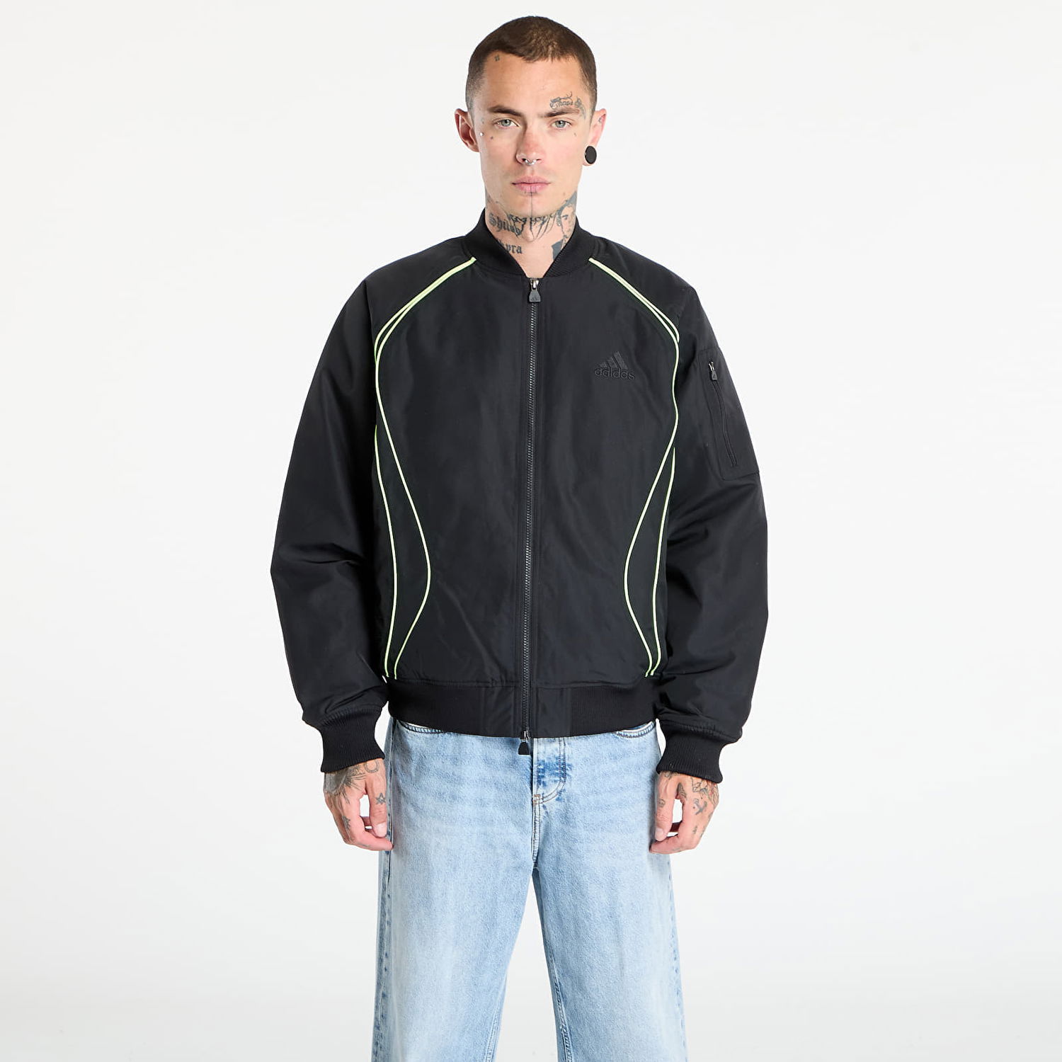 Bomber jakna adidas Originals Teamgeist Padded Jacket Črna | JX4082, 0