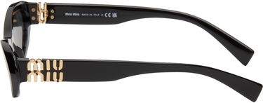 Sončna očala Miu Miu Miu Miu Pointed Cat Eye Acetate Sunglasses Črna | 0MU 09YS 8056597886314, 2