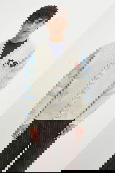 Pleteni pulover KENZO RWS Pachinko Sweater Večbarvna | FF65CA7463CI, 2