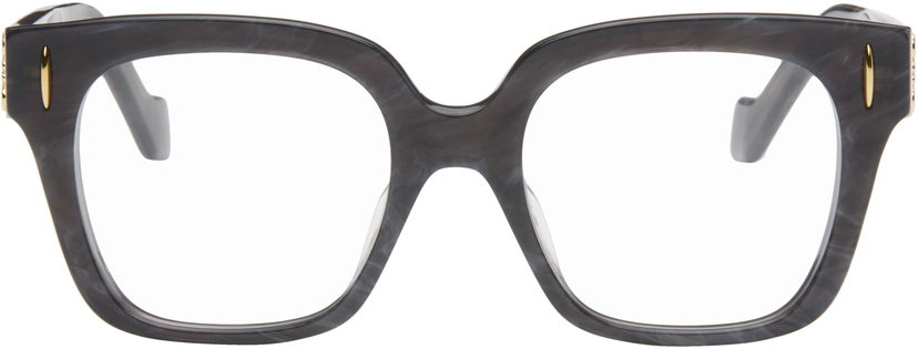 Sončna očala Loewe Anagram Square Glasses Črna | LW50069IM51063 840126848977