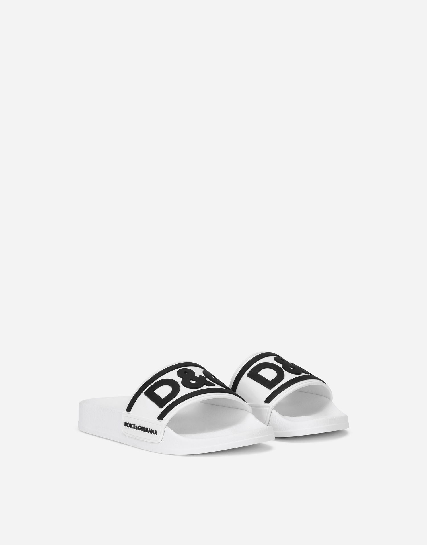 Modni dodatki Dolce & Gabbana Dolce & Gabbana Beachwear Slides Bela | DD0320AQ85889697, 1