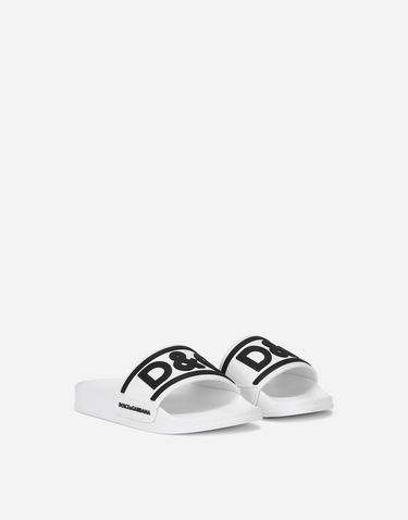 Modni dodatki Dolce & Gabbana Dolce & Gabbana Beachwear Slides Bela | DD0320AQ85889697, 1