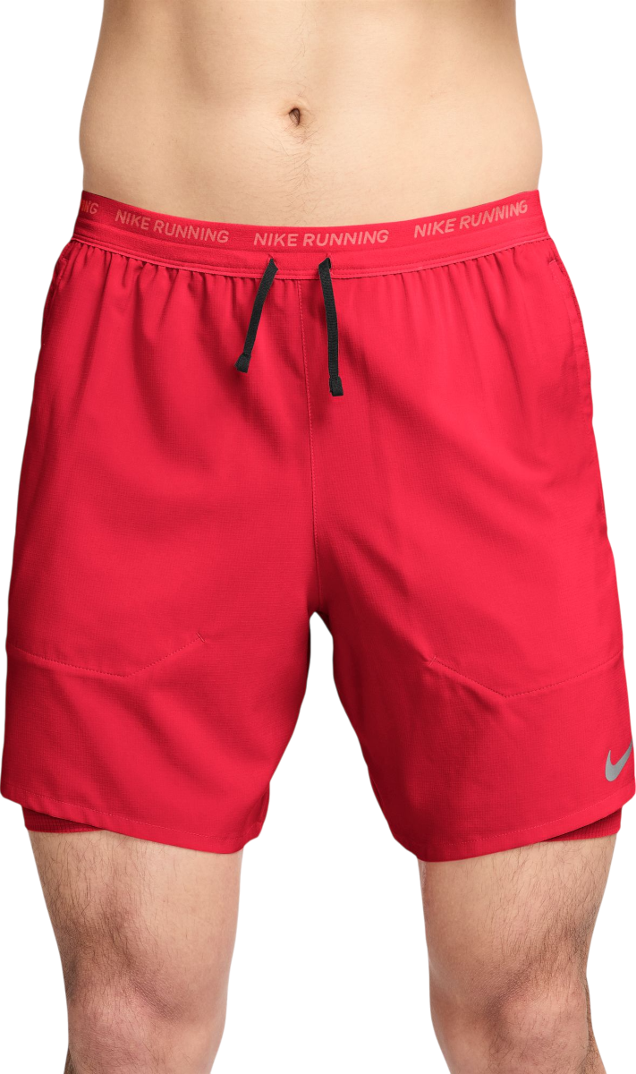 Kratke hlače Nike Nike Stride 2-in-1 7" Running Shorts Rdeča | dm4759-636