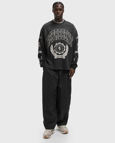 Majica Represent Clo Collegiate Arch Legacy Crest Long Sleeve T-Shirt Črna | MLM100371-04, 1