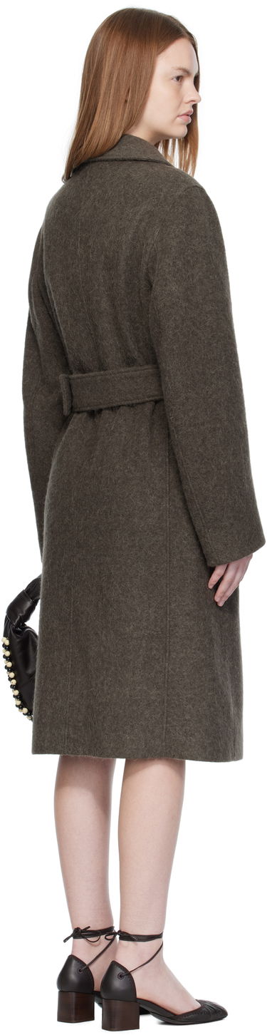 Plašči LEMAIRE LEMAIRE Belted Tailored Coat Rjava | CO1119 LF504, 2