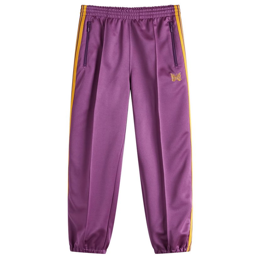 Trenirka Needles Needles Poly Smooth Zipped Track Pants, Size Large Lila | QV310-C