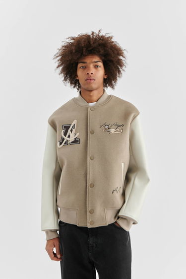 Jakna AXEL ARIGATO Wes Varsity Jacket Bež | A2178002, 2