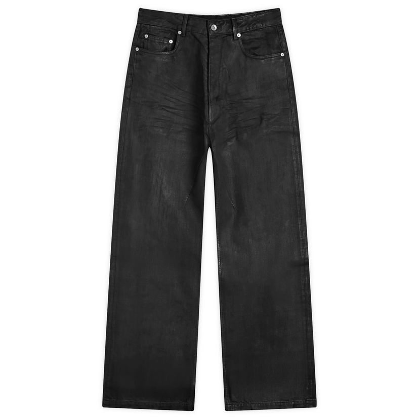 Kavbojke Rick Owens DRKSHDW Geth Coated Jeans Črna | DU02E7351-BW-99X