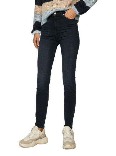 Kavbojke Lee Scarlett High Jeans Mornarica | L626PHQS