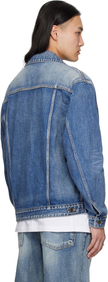 Jakna We11done We11done Washed Denim Jacket Modra | WD-DJ0-25-313-U-BL, 2