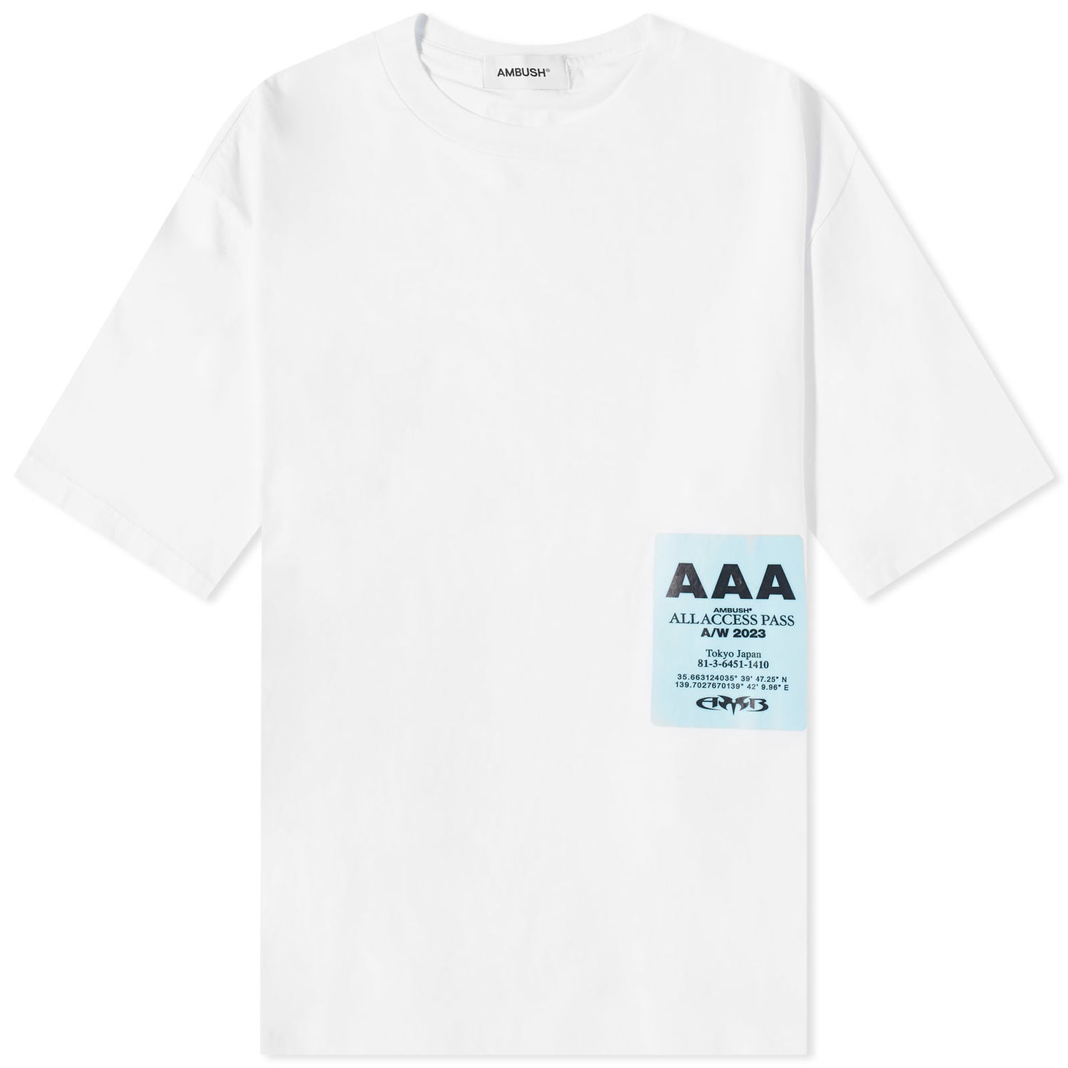Majica Ambush Pass Graphic T-Shirt Bela | BMAA085F23JER0010101, 0