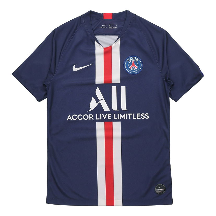 Dres Nike 2019/20 Paris Saint-Germain Vapor Home Fan Edition Jersey Modra | AJ5553-411
