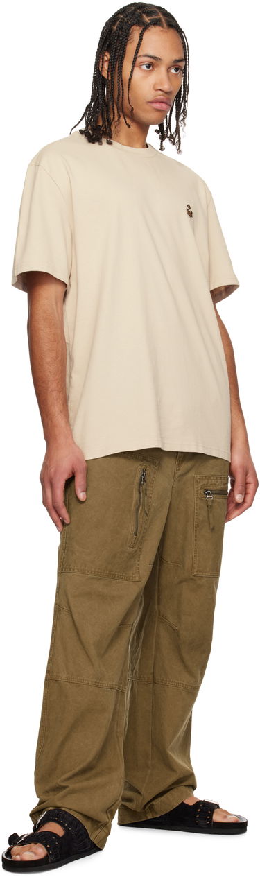 Majica ISABEL MARANT Isabel Marant Hugo T-Shirt Bež | 25PTS0149HE-C1N14H, 3