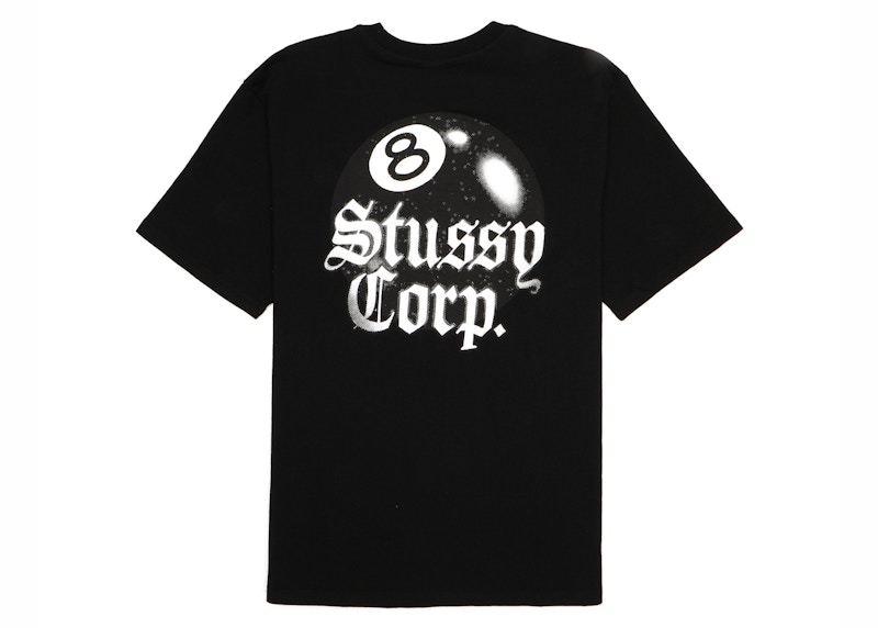Majica Stüssy Stussy Corp. Graphic T-Shirt Črna | 1904868_BLAC