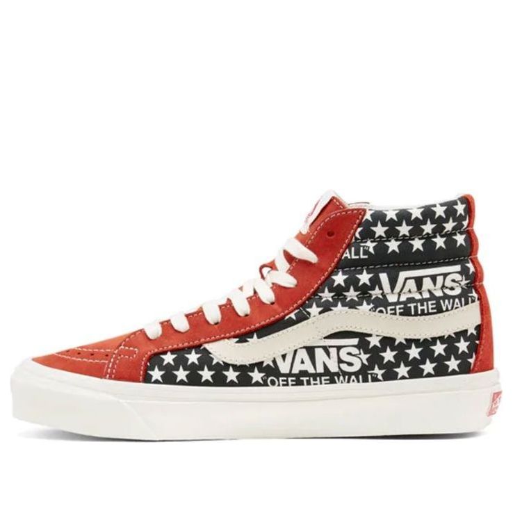 Superge in čevlji Vans OG SK8-Hi LX Rdeča | VN0A4BVBTJ21
