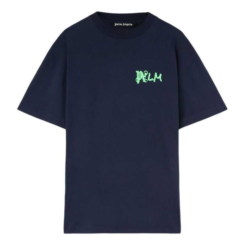 Majica Palm Angels Palm Angels I Am Lost Graphic T-Shirt Modra | PMAA072S24JER0044670