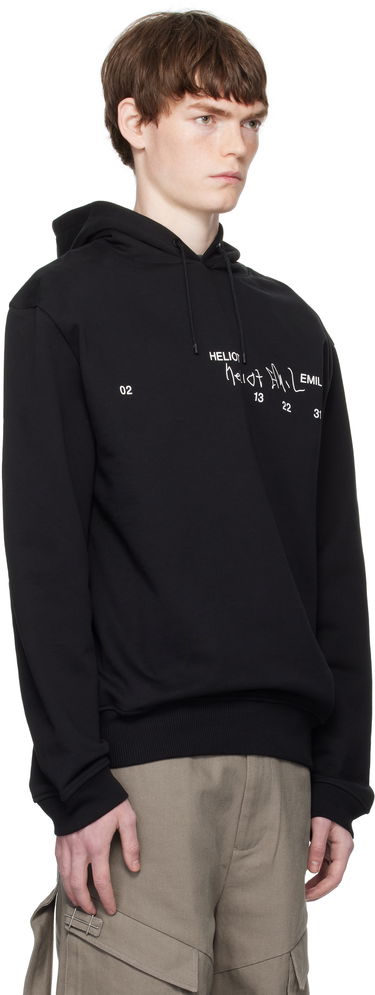 Pulover HELIOT EMIL Fulgens Hoodie Črna | PREAW25_M_08_081_BLK01, 1