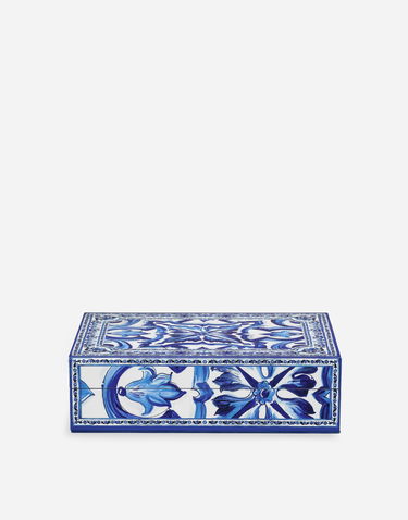 Home decor Dolce & Gabbana Dolce & Gabbana Large Decorated Plexiglass Box Onesize Modra | TCC201TCAMYUB008, 1