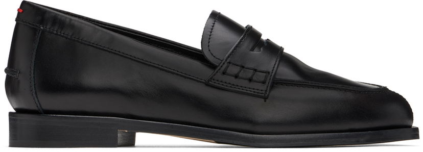 Oblačila Aeyde Aeyde Oscar Leather Loafers Črna | A11-FL-OSCD25CH-223-800-001