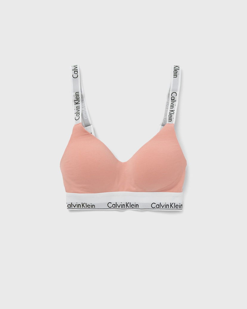 Modrček CALVIN KLEIN WMNS LGHT LINED BRALETTE AVG Roza | 000QF7059ELWG