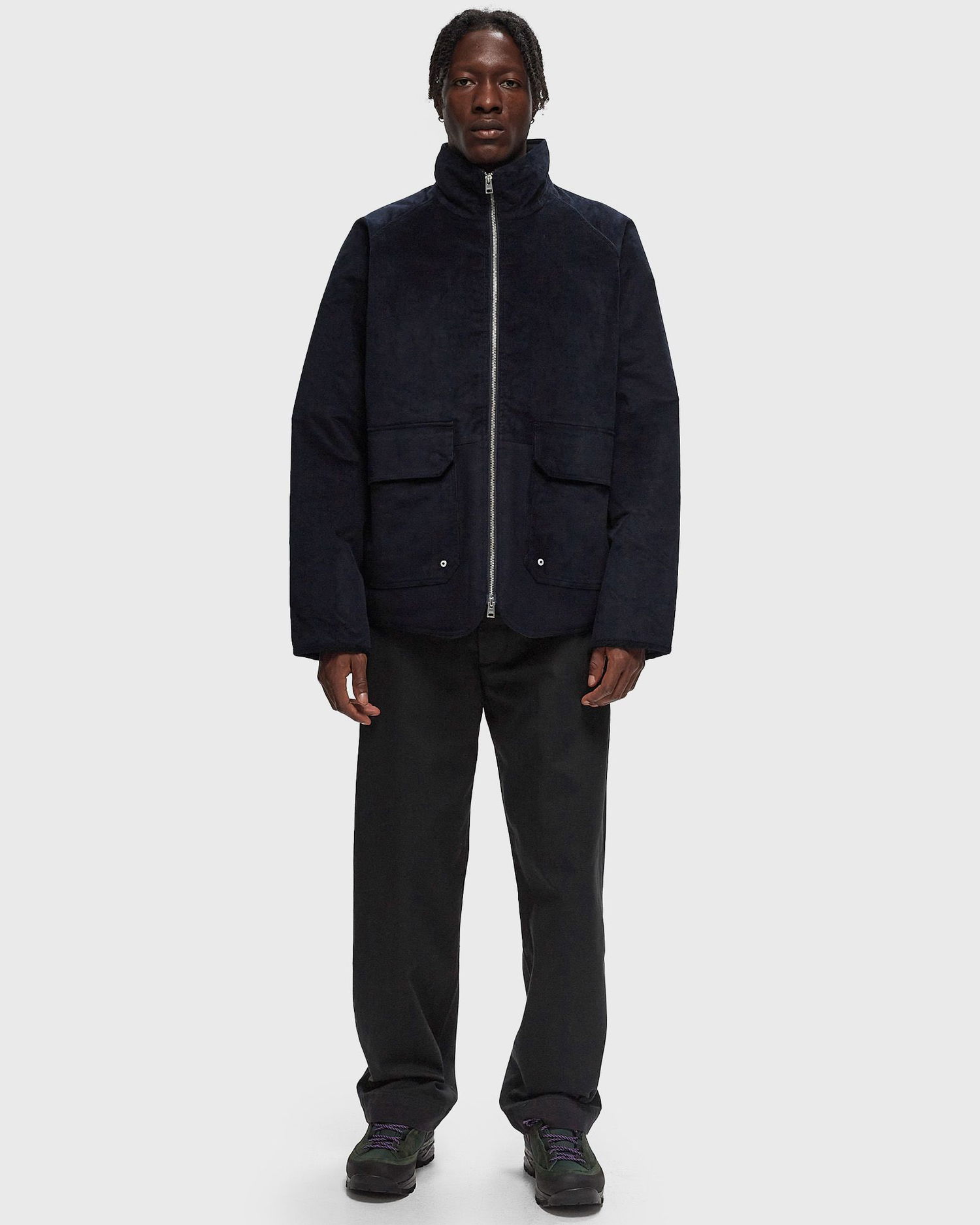 Vetrovka NORSE PROJECTS Hakon Solotex Corduroy Reversible Črna | N50-0257-7004, 1