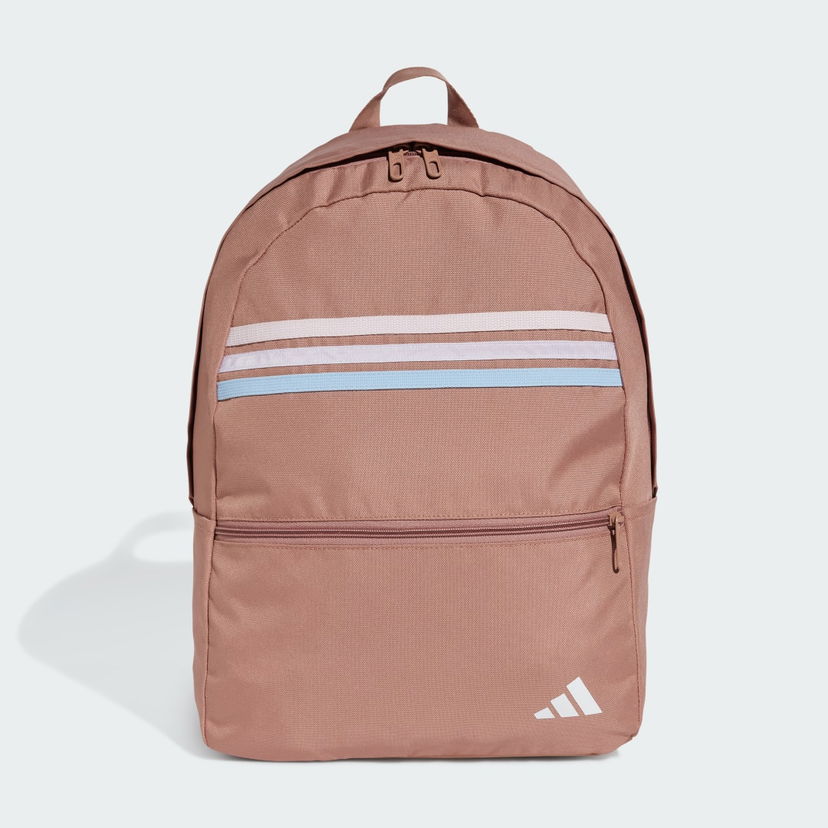 Nahrbtnik adidas Performance Classic Back-to-School Stripes Backpack Roza | IS7064