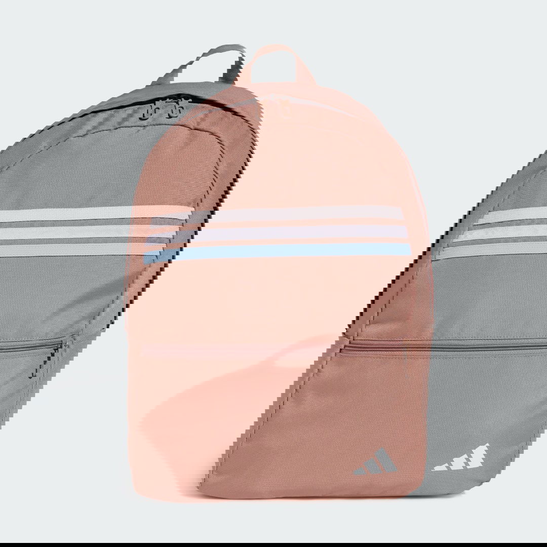 Nahrbtnik adidas Performance Classic Back-to-School Stripes Backpack Roza | IS7064, 0