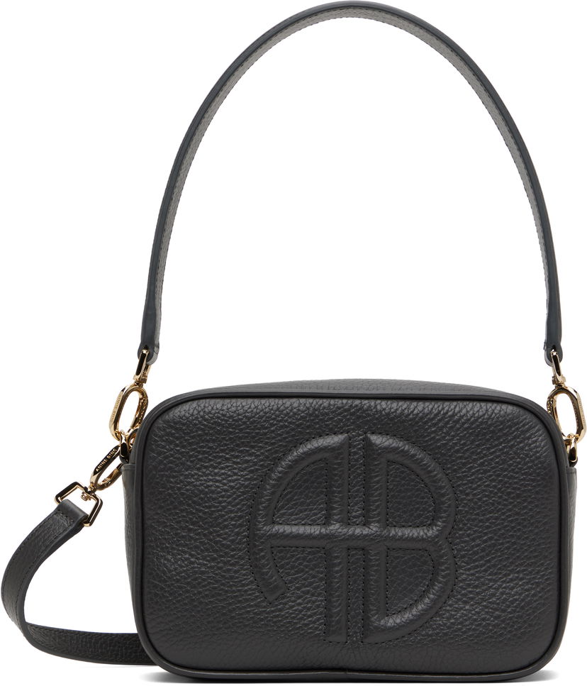 Torba za čez ramo Anine Bing Anine Bing Lili Crossbody Bag Črna | A-13-10482-GRY1