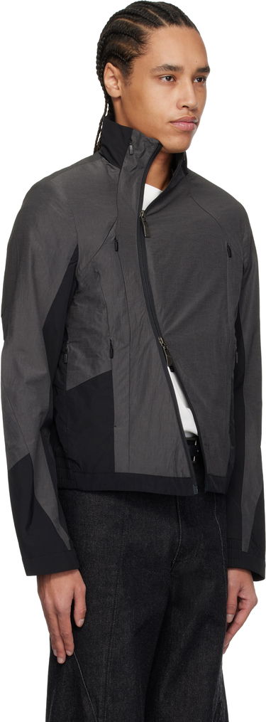 Vetrovka ADER ERROR ADER error Aerox Product. 18 Asymmetrical Zip Jacket Siva | BO01SSJK0203GR, 1