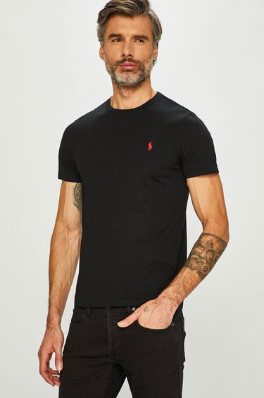 Majica Polo by Ralph Lauren Custom Fit Tee Črna | 710680785001, 0